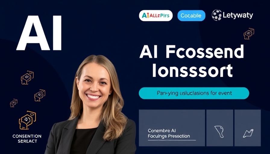 Promotional banner for AI productivity paradox event with hosts.