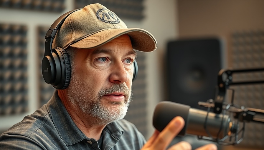 AI for entrepreneurs: man podcasting about his lotto wins