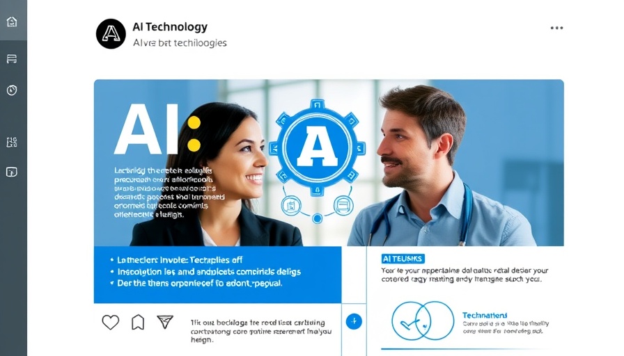 Choosing the Right AI: social media post on AI event.