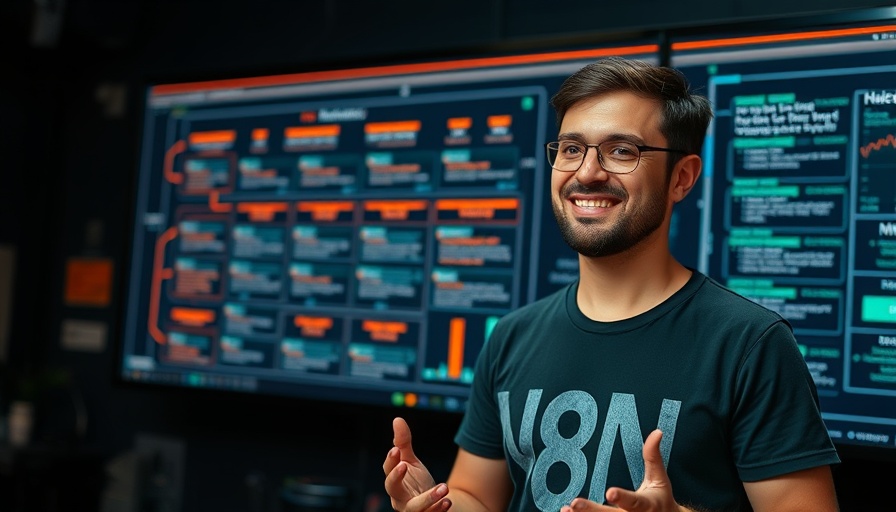 Create AI agents using n8n video tutorial screenshot, flowchart visible.