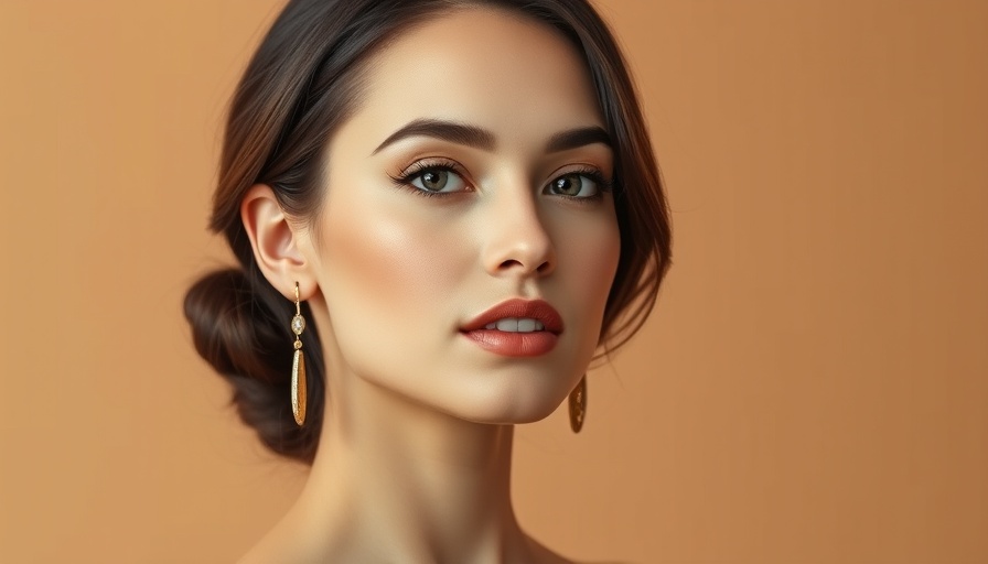 Portrait of an elegant woman in white with a poised expression.