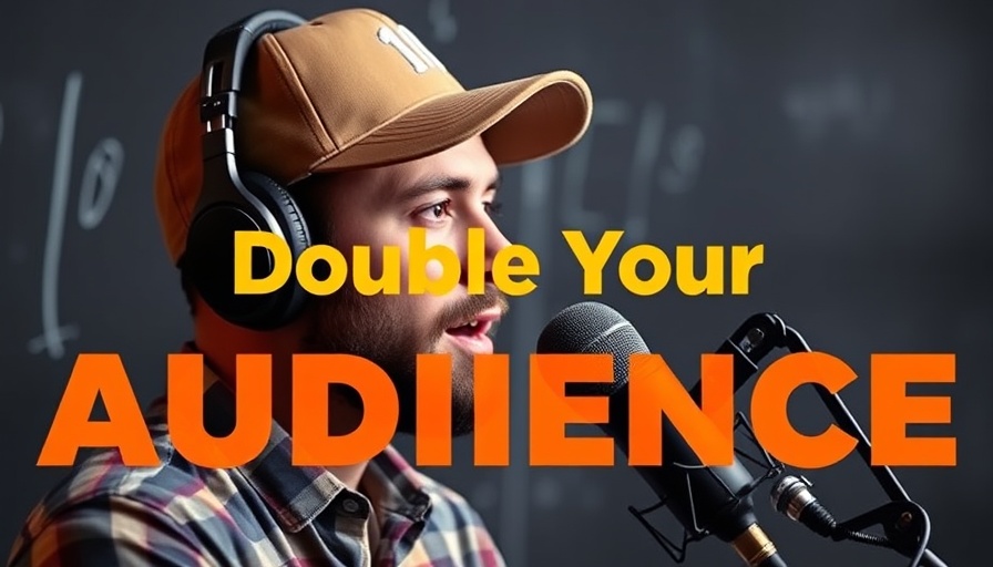 Podcast cover art featuring AI for entrepreneurs theme.
