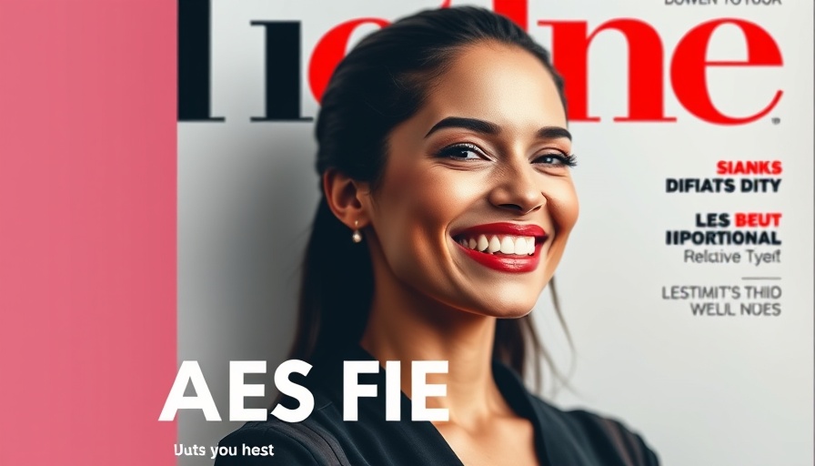 Portrait of AI leader smiling on magazine cover, AI Leaders 2025