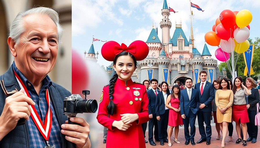Historical Disney Ambassador scenes showcasing program legacy.