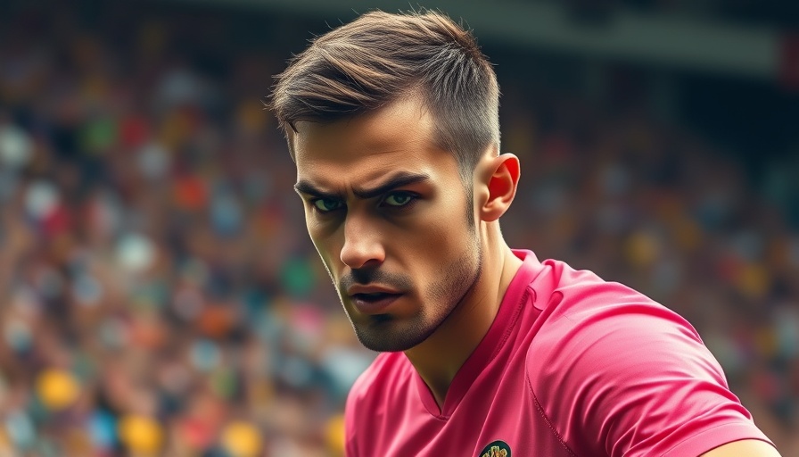 MLS Season Pass discount 2025: Soccer player focused in pink jersey.