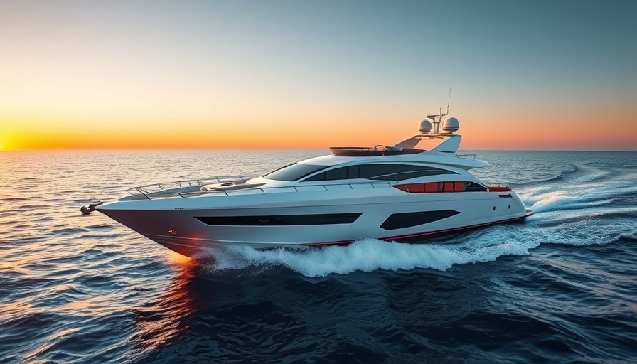 Heesen 164 Bijin yacht transformation on open sea at sunset.