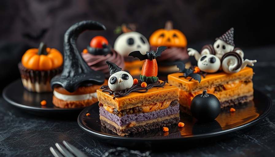 Delicious Halloween-themed desserts at Halloween Horror Nights 2025.