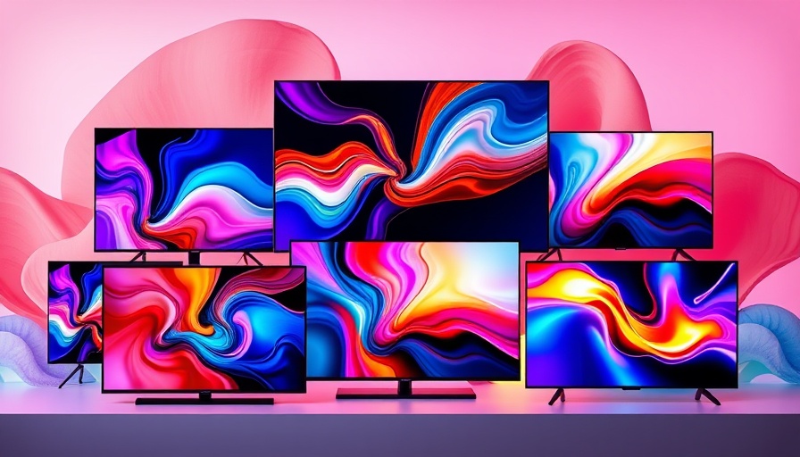 Vibrant TV display collage showcasing top models for entrepreneurs.
