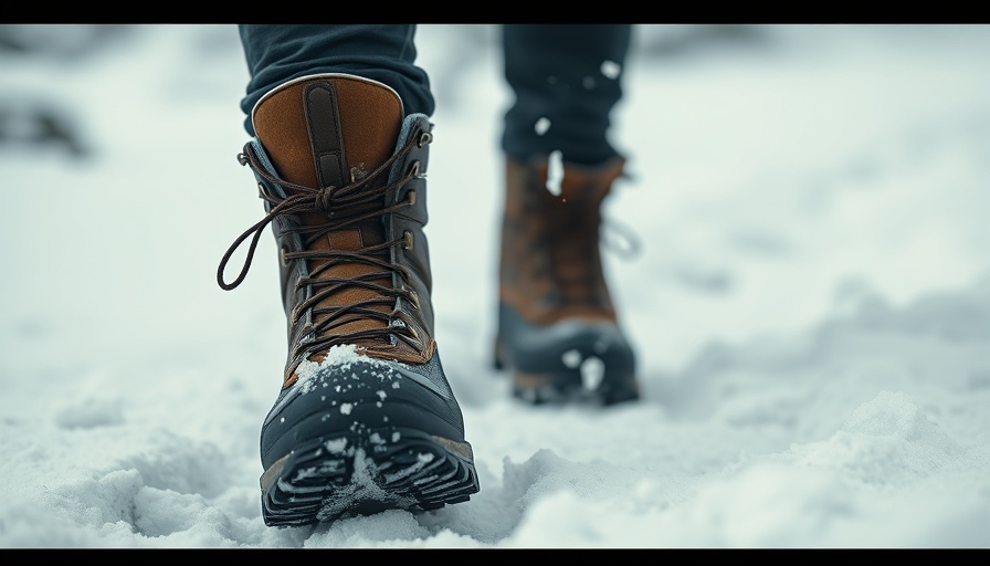 AI video generation comparing real and AI-generated boot walking in snow.