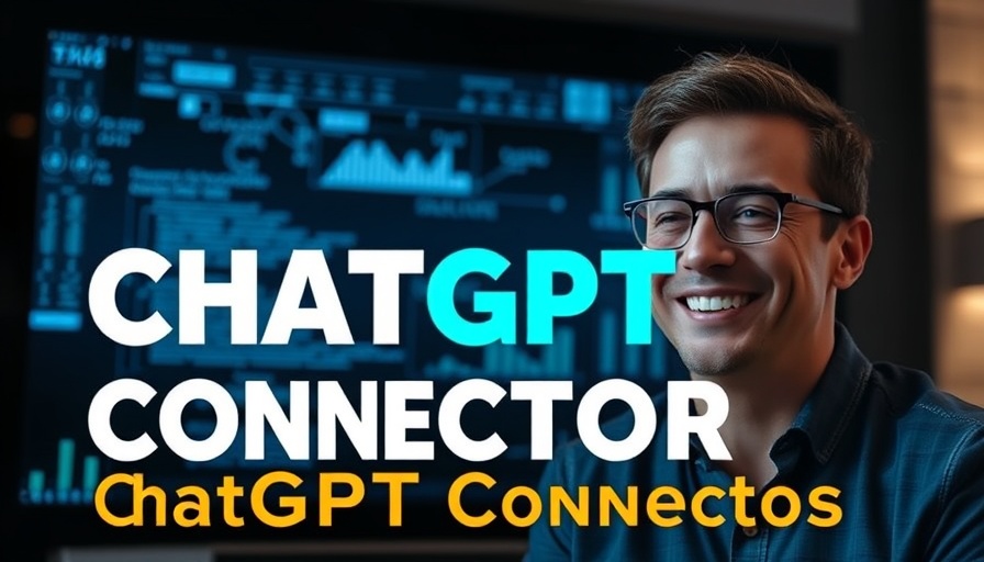 Informative live stream about ChatGPT Connectors with speaker.