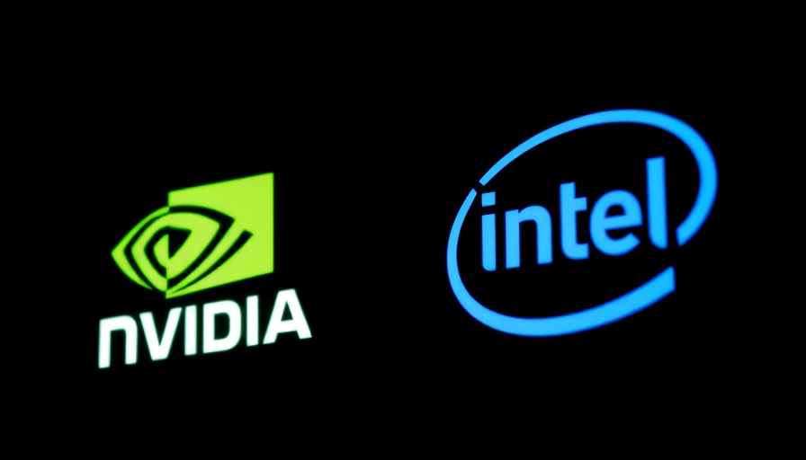 NVIDIA and Intel logos symbolizing AI updates for entrepreneurs.