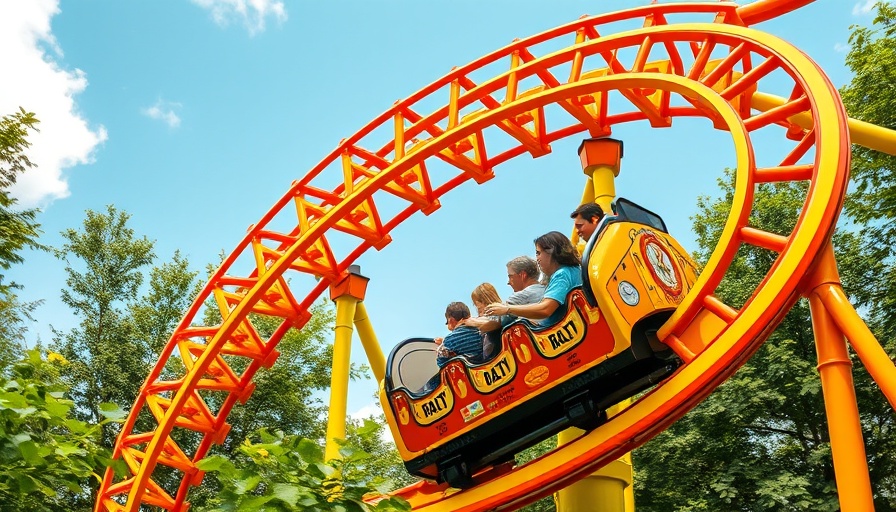 Stardust Racers coaster ride before closure in sunny park setting.