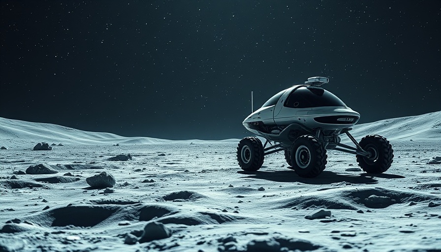 NASA VIPER Moon Rover 2027 and lunar lander on the moon's surface.