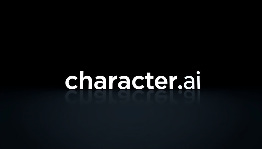 Character AI logo on dark background for wrongful death lawsuit.