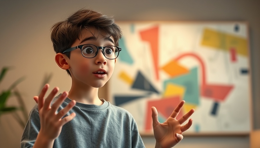 Young person explaining free AI courses from Nvidia.