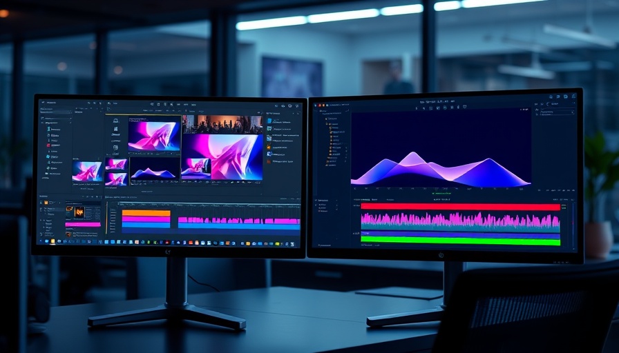 Dual monitors with advanced software in 2025 setup
