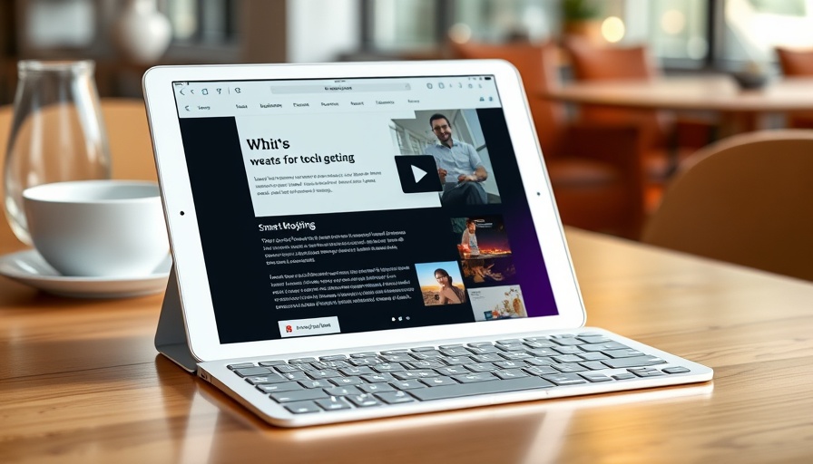 Best iPad accessories for 2025 on display with smart keyboard.