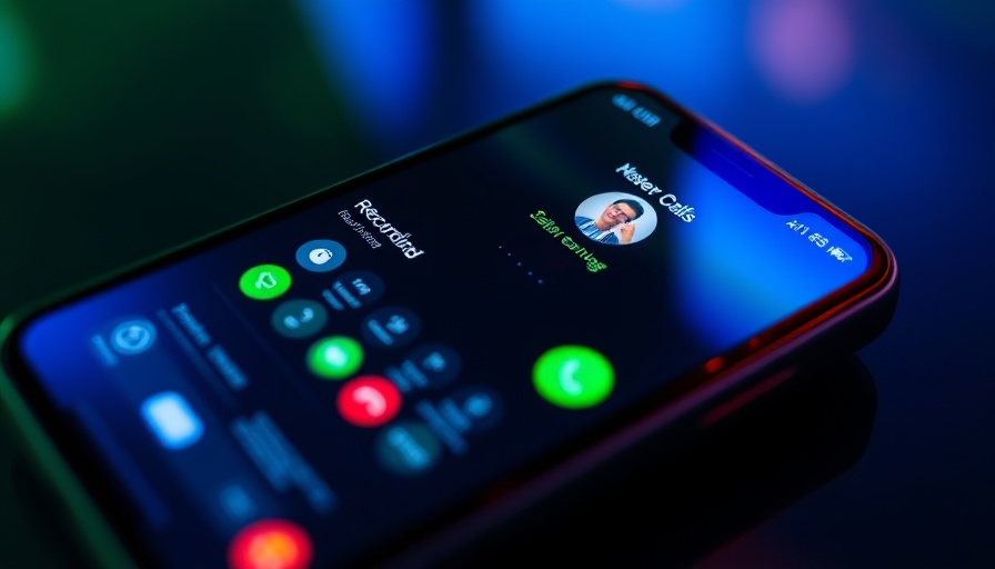 Call recording app on phone showing earnings and recent call list.