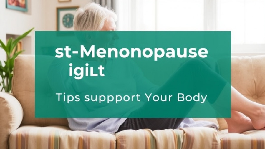 Post-Menopause Aging: Tips to Support Your Body