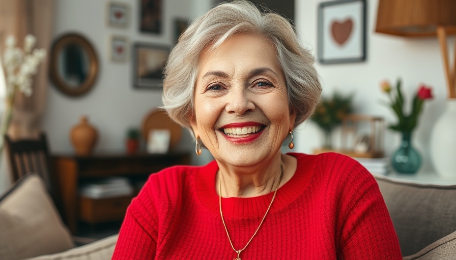 Dental Implants Patient Stories: Happy woman celebrating new teeth with a smile.