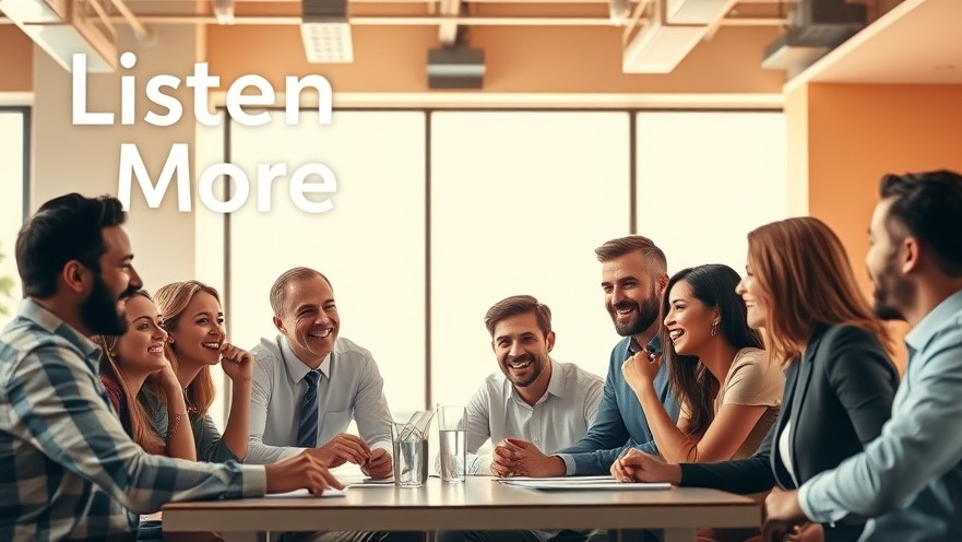Dynamic team discussing generational communication in a vibrant office space.