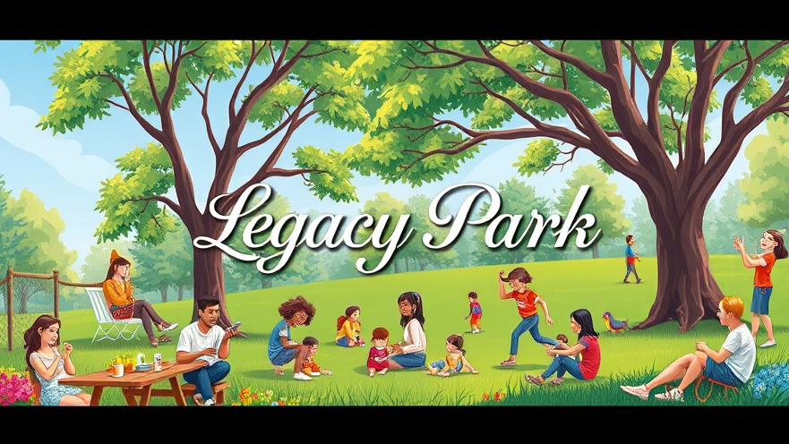 Families and friends gather at Legacy Park, a vibrant Ellenwood Park in DeKalb County.