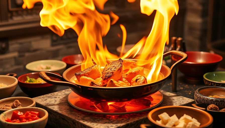 Exquisite dish flambéed in top Brickell restaurant.