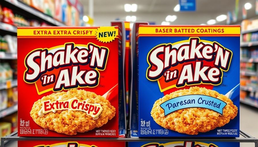 Shake 'N Bake Extra Crispy and Parmesan Crusted coating mix boxes