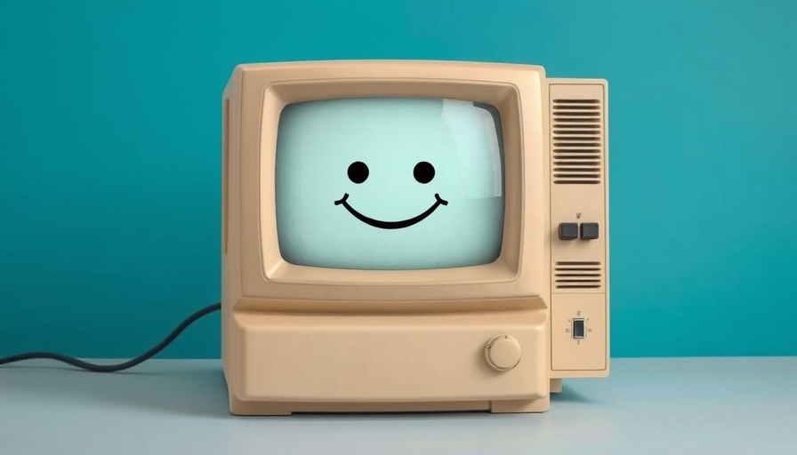 Vintage computer illustrating AI browser security with 1Password.