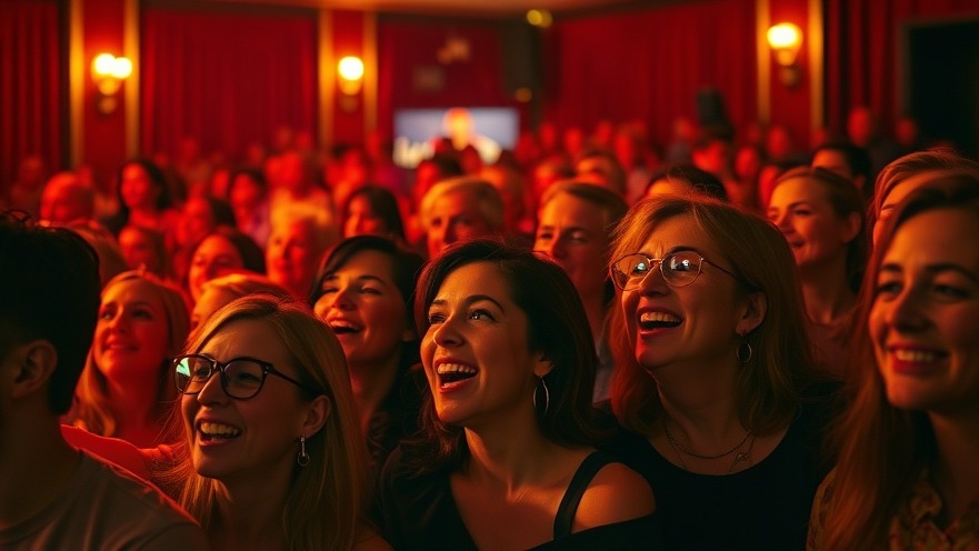 Vibrant crowd at an independent cinema enjoying budget-friendly events in Charlotte NC.