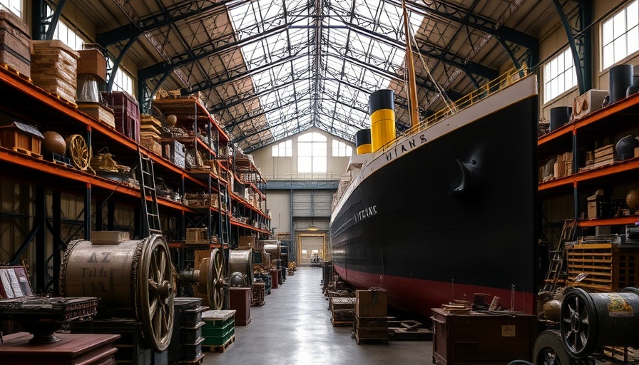 Inside the Atlanta warehouse that helms many of the Titanic’s artifacts