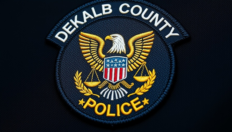 DeKalb County police patch symbolizing Operation Safe Streets.