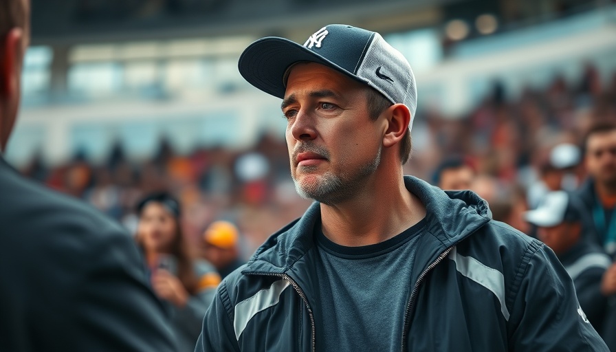 Casual man in stadium during Black History Week May 21-27.