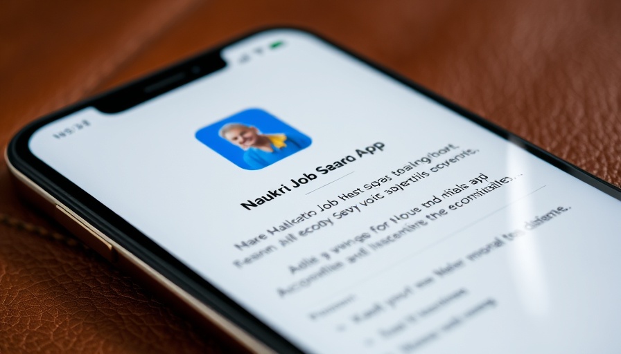 Naukri Job Search App installation on smartphone amid email address breach concerns.