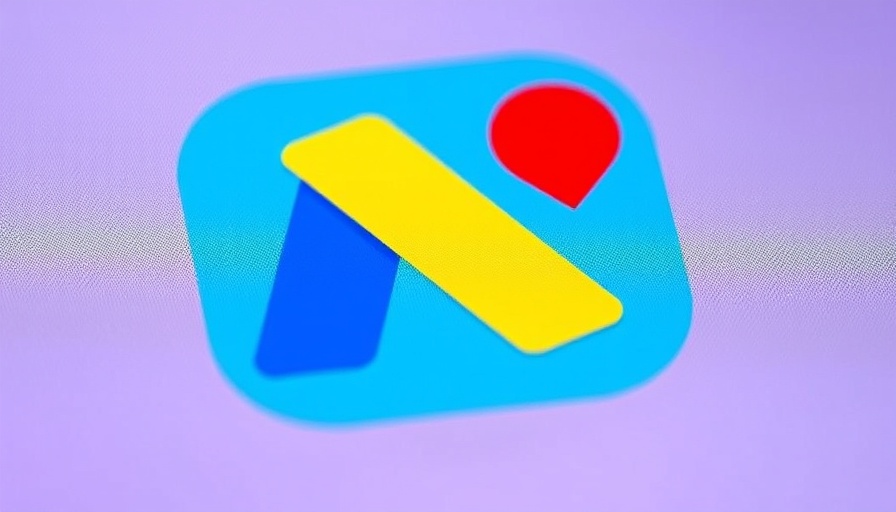 Google News icon with colorful panels, AI chip stocks investment.