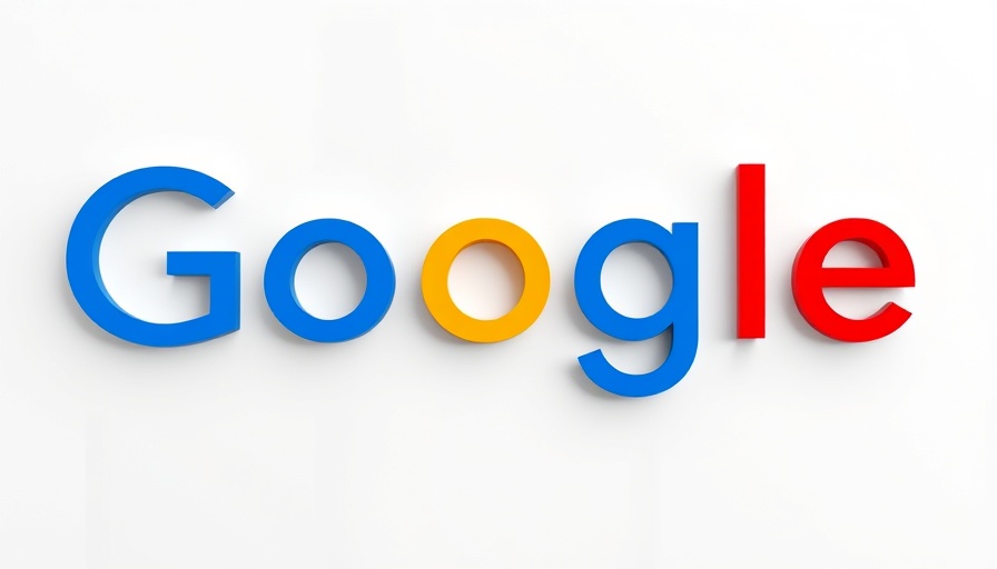 Colorful minimalist Google logo, flat design.