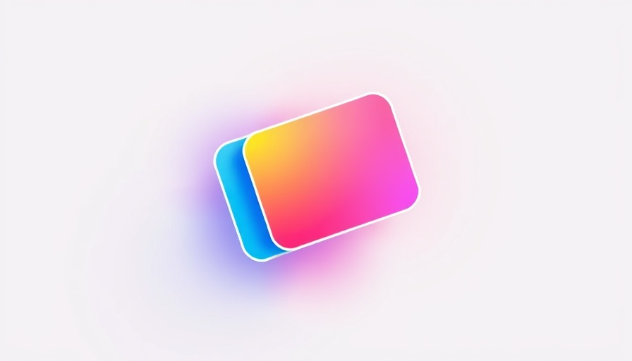 Colorful abstract icon for AI technology in public transport