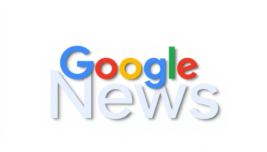 Multicolored Google News logo icon symbolizing technology.
