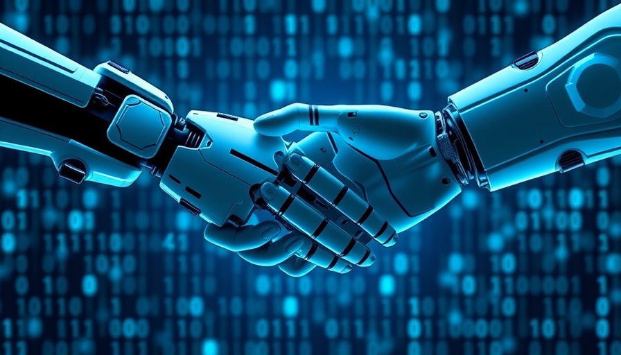 Digital handshake between human and robot illustrating AI girlfriend chatbots benefits and drawbacks.