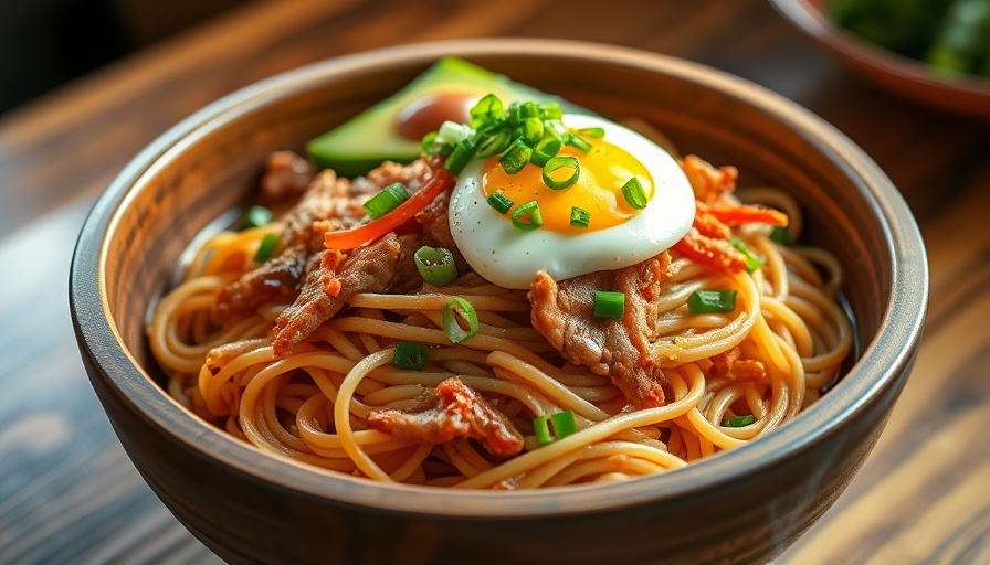 Best Dishes Eater Atlanta Ate in May 2025: delicious noodle dish artfully arranged.
