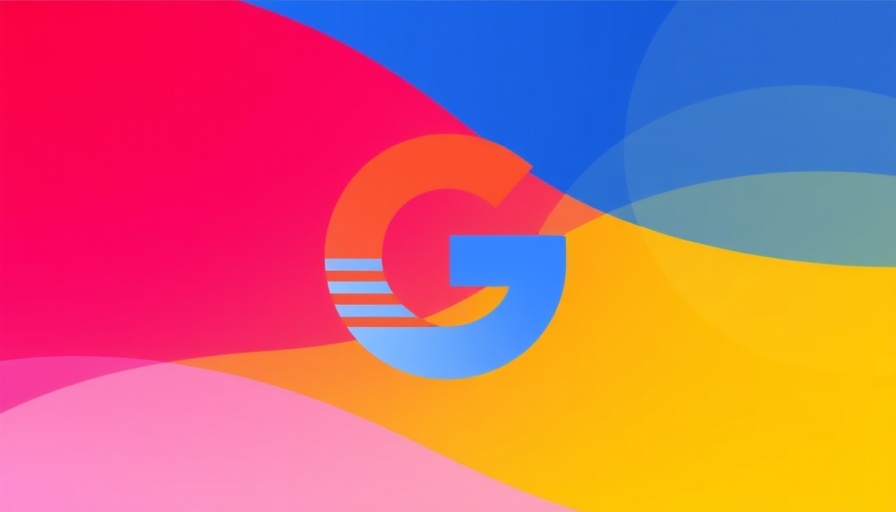 Google News logo with colorful background design.