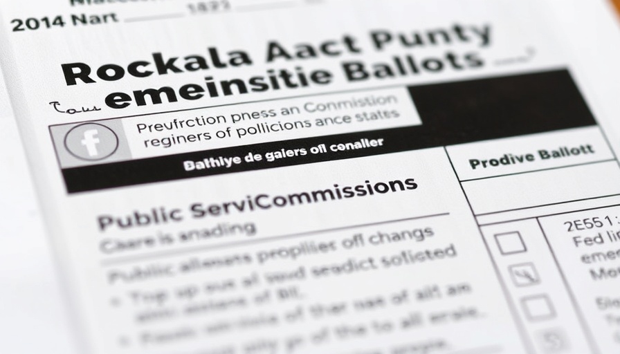 Rockdale County ballot for Georgia PSC race, election details.
