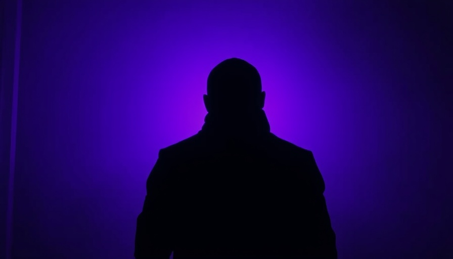 Silhouetted figure representing Trickbot ransomware kingpin.