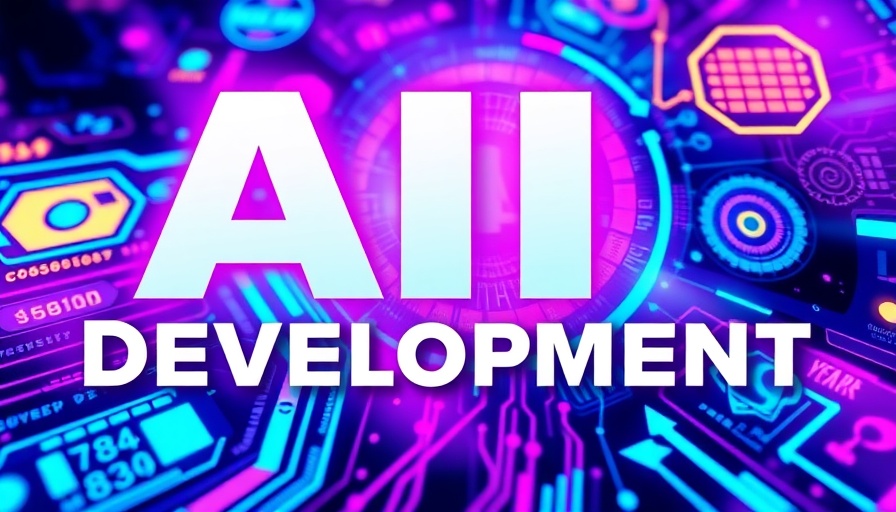 No-Code AI Development tools digital design showcasing interface elements