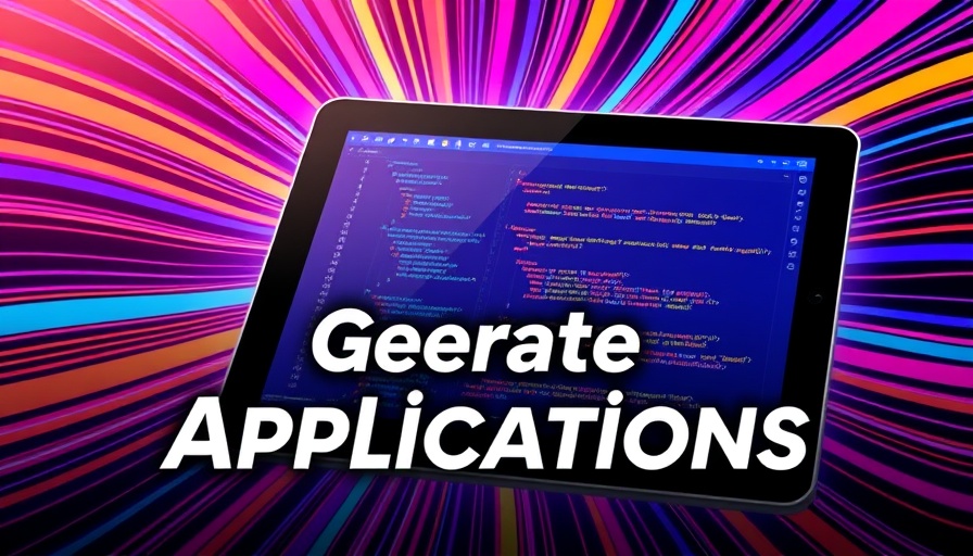 No code app development with Convex Chef, generate applications promotion.