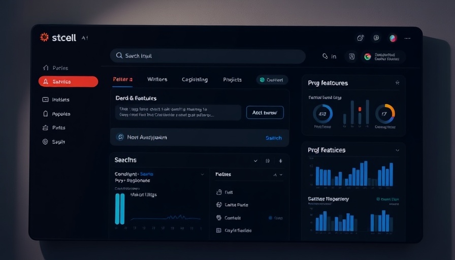 Sleek AI tool interface showcasing features - best AI tools.
