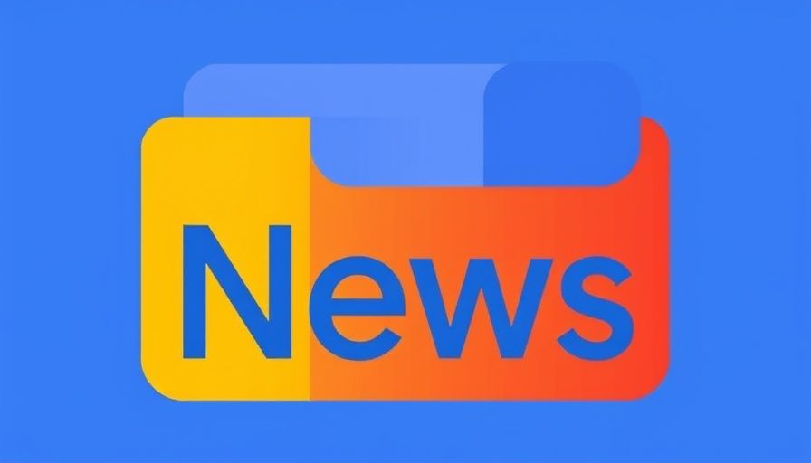 Google News app logo with vibrant colors