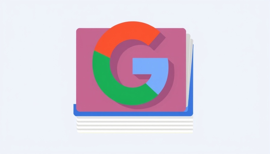Google News icon with colorful card stack design.