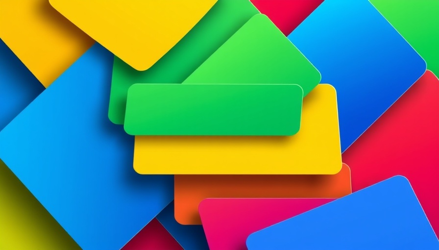 Futuristic graphic card symbols in AI basics illustration