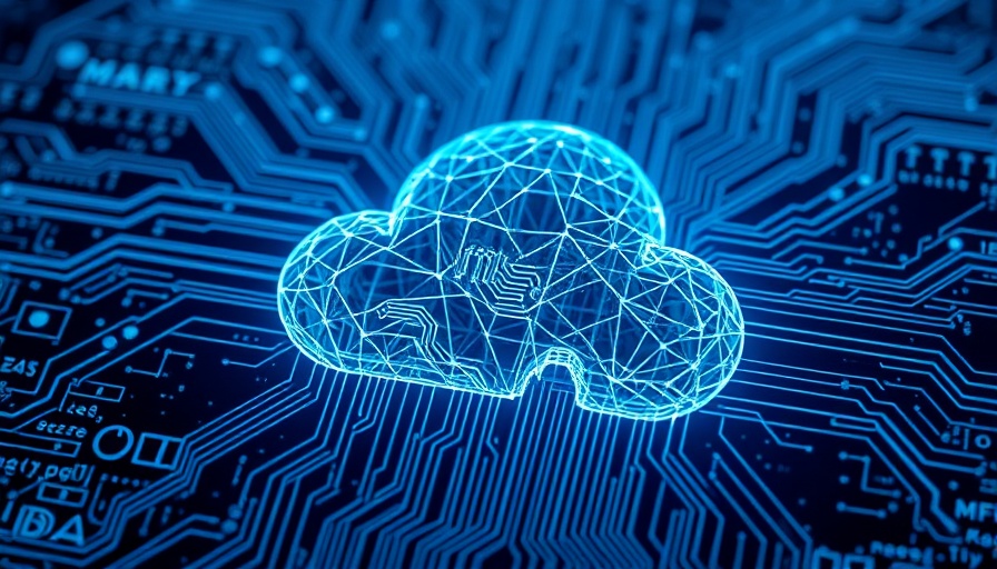 AI storage platform Vast Data digital cloud representation.